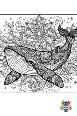 Mandala baleine
