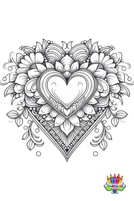 Mandala coeur