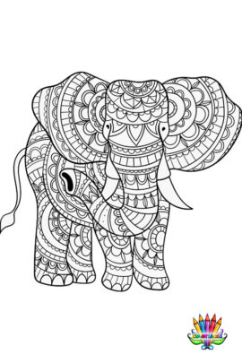 Mandala elephant1