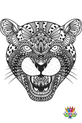 Mandala panthère
