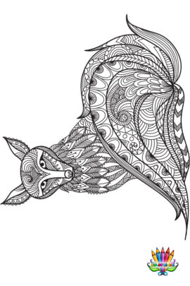 Mandala renard fox1