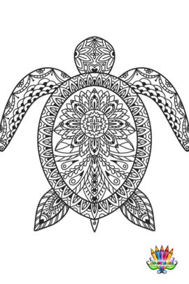 Mandala tortue2